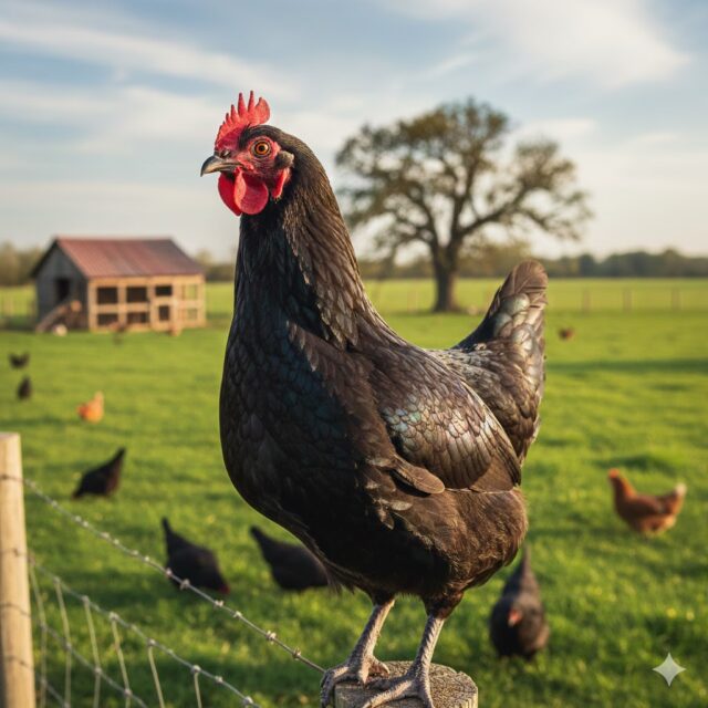 Gallinas al aire libre